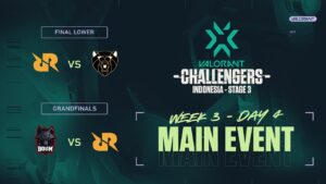 2021 VCT Stage 3 - Challengers Indonesia - Week 3 Main Event - Hari ke - 4