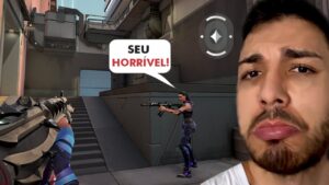 FINGI SER INICIANTE no VALORANT - Fui chamado de HORRÍVEL e DOENTE, e depois me acusaram de HACKI! 😂