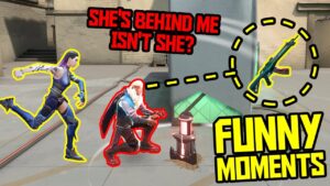FUNNIEST MOMENTS IN VALORANT #52...