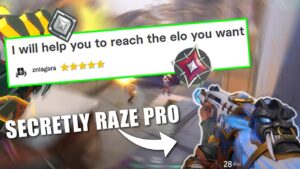 I hired a Valorant player on Fiverr to carry me to Immortal, BUT then this happened