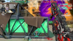 JASONR playing CS in valorant