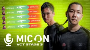 MIC ON // VALORANT日本チャンピオンのVC - ZETA DIVISION VCT Voice Comms vs Crazy Raccoon