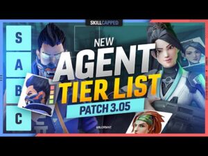 NEW Agent Tier List Patch 3.05 - Valorant Agent Meta