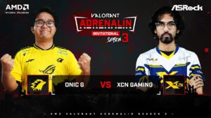 ONIC G VS XCN GAMING | AMD VALORANT ADRENALIN INVITATIONAL SEASON 3 | GRAND FINAL