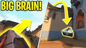 Pro Players using BIG BRAIN Tactics to WIN GAMES! - Valorant
