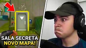 SALA SECRETA NO NOVO MAPA FRACTURE DO VALORANT! TTEUW ACHOU QUE IA PERDER - VALORANT CLIPS