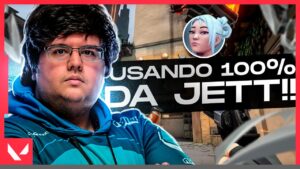 USANDO TODO O POTENCIAL DA JETT NO VALORANT