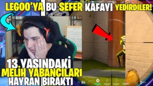 13 YAŞINDAKİ MELİH YABANCILARI HAYRAN BIRAKTI! LEGOO 'YA SONUNDA KAFAYI YEDİRDİLER! VALORANT