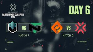 2021 VCT Last Chance Qualifier - APAC Hari ke - 6