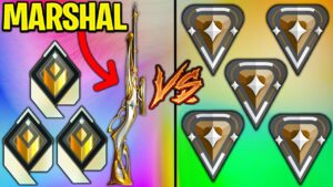 3 Radiant Marshal VS 5 Bronze Players! - Who Wins?