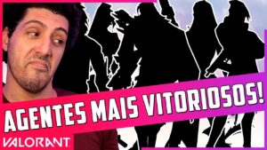 AGENTES com MAIOR WINRATE e MAIS ESCOLHIDOS da Ranqueada | Valorant Dicas