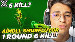 AİMDLL SMURFLUYOR 1 ROUND 6 KİLL ! (Alptv,Tecone) I VALORANT TÜRKİYE EN İYİ VE EN KOMİK ANLAR#493