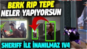 BERK RIP TEPE NELER YAPIYORSUN!! (ECO 1V4) UBEKA VE ALPTV SHERIFF BELA | VALORANT EN İYİ ANLAR #457