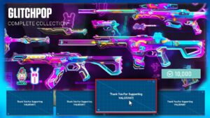 Buying EVERY Glitchpop Skin in Valorant