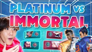 I hosted a PLATINUM vs IMMORTAL Tournament.. (Valorant)