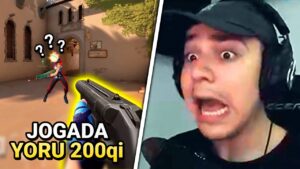 JOGADA INTELIGENTE DE YORU SURPREENDE JETT (200qi)! SOVA IMPRESSIONA TTEUW - VALORANT CLIPS