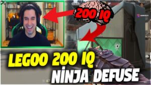 LEGOO 200 IQ NINJA DEFUSE!! AIMDLL SNEAKY ACE | VALORANT EN İYİ ANLAR #453