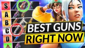 NEW UPDATED GUNS Tier List - Ranking EVERY Weapon BEST to WORST - Valorant Guide
