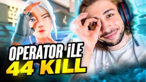 OPERATÖRLE ÖYLE BİR TAŞIDIM Kİ | Valorant Jett 44 Kill