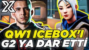 QW1 ICEBOX'I G2 YA DAR ETTİ (ACE) ! I VALORANT TÜRKİYE EN İYİ VE EN KOMİK ANLAR#505