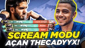 SCREAM MODU AÇAN THECADYYX ! (BU ADAM ÇILDIRMIŞ) I VALORANT TÜRKİYE EN İYİ VE EN KOMİK ANLAR#492