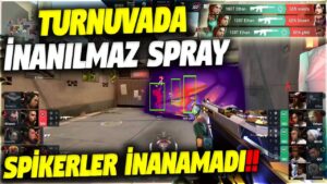 TURNUVADA SPRAY TRANSFERE SPİKERLER İNANAMADI!! SMB RUSSZ REYNA BELA | VALORANT EN İYİ ANLAR #444