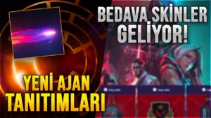VALORANT BEDAVA SKİNLER GELİYOR?! YENİ AJAN DEADEYE TANITIM GÖRSELLERİ!!