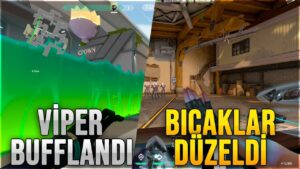 VIPER YİNE BUFFLANDI ve JETT BIÇAKLARI DÜZELTİLDİ!! VALORANT 3.07 YAMA NOTLARI