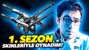 1. SEZON SAVAŞ BİLETİ SKİNLERİYLE OYNADIM! Valorant Türkçe