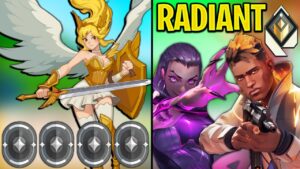 4 Iron with a GUARDIAN ANGEL VS 2 Radiant Players!