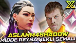 ASLANM4SHADOW MİDDE REYNA ŞEKLİ ŞEMALİ I VALORANT  EN İYİ VE EN KOMİK ANLAR #532