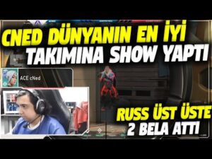 CNED DÜNYANIN EN İYİ TAKIMINA DERS VERDİ!! RUSS ÜST ÜSTE 2 BELA ATTI | VALORANT EN İYİ ANLAR #466