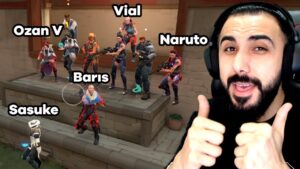 DÜNYANIN EN EĞLENCELİ 5v5'i EKİPLE AŞIRI ZEVKLİ VALORANT!! | Barış Can