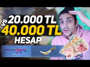 EN PAHALI VALORANT HESAPLARI #2 | 20.000 TL vs 40.000 TL HESAP