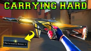 I CARRIED SO HARD I got a Performance Bonus STAR! - Valorant