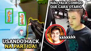 JETT USANDO HACK NO VALORANT (MUITO XITADO)! MWZERA FAZ TROLLAGEM COM HEAT - VALORANT CLIPS