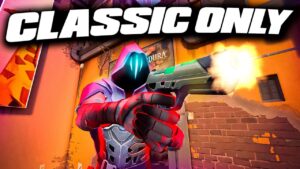 JUGAMOS UNA PARTIDA DE VALORANT SOLO CON LA CLASSIC