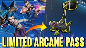 LIMITED Valorant X Arcane Pass (Free Collectibles, Gun Buddie etc.)