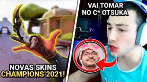 NOVA COLEÇÃO DE SKINS CHAMPIONS 2021 (VANDAL e FACA)! TCK TILTA COM OTSUKA - VALORANT CLIPS