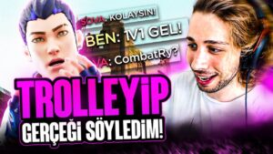 ÖNCE DALGA GEÇTİ SONRA 1V1 ÇAĞIRIP TROLLEDİM ÇILDIRDI | VALORANT