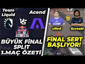 Team Liquid vs Acend 1.Maç Özeti Split | Valorant Red Bull Home Ground Büyük Final