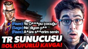 VALORANT ÇOCUK ÇILDIRDI! TR SUNUCUSU BOL KÜFÜRLÜ KAVGA! Valorant Türkçe