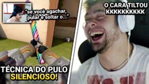 COREANO ENSINA TÉCNICA DO PULO SILENCIOSO! JOGADOR TILTA APÓS PERDER ROUND - VALORANT CLIPS