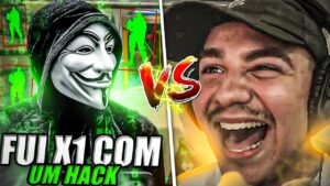 FUI X1 COM UM HACKER NO VALORANT!