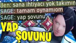 İMMORTAL SAGE'E "İŞE YARAMIYOSUN" DERSEM !! | VALORANT
