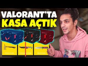 Valorant'ta skin kasası açtık | Valorant