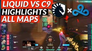 LIQUID vs CLOUD9 - Highlights | VALORANT Champions Tour : VCT Berlin