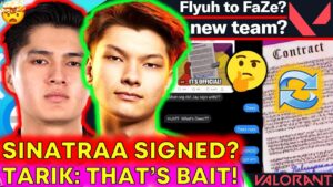 Sinatraa Hints SIGNED, Bait or Real?!. FaZe New Roster? 😱 VALORANT Rostermania News