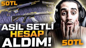 VALORANT 50 TL'ye ASİL SETLİ RANDOM HESAP ALDIM !