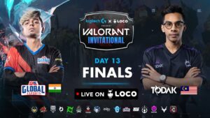Valorant Live: Loco x Logitech Invitational | GRAND FINALS | GLOBAL ESPORTS VS TODAK